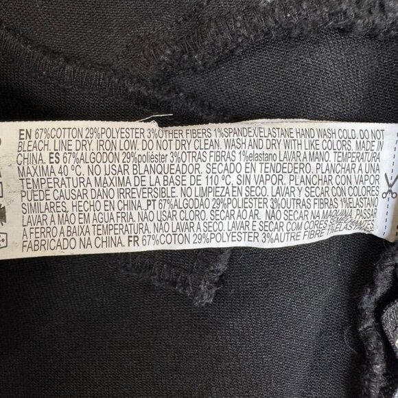 Forever 21 X Frankie and The Studs Studded Black Lace Up Low Rise Flare  Jeans - Picture 14 of 14